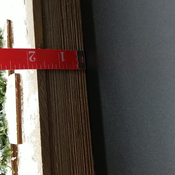 Hand Crafted One of a Kind Mixed Media Holiday Wall Art Hanging - Picture 9 of 10